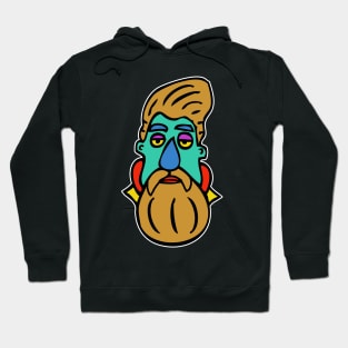 Hipster Head #1 Hoodie